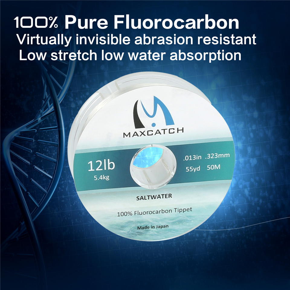 Maximumcatch 100% Pure Fluoroc - đánh giá và giá Fluorocarbon Line