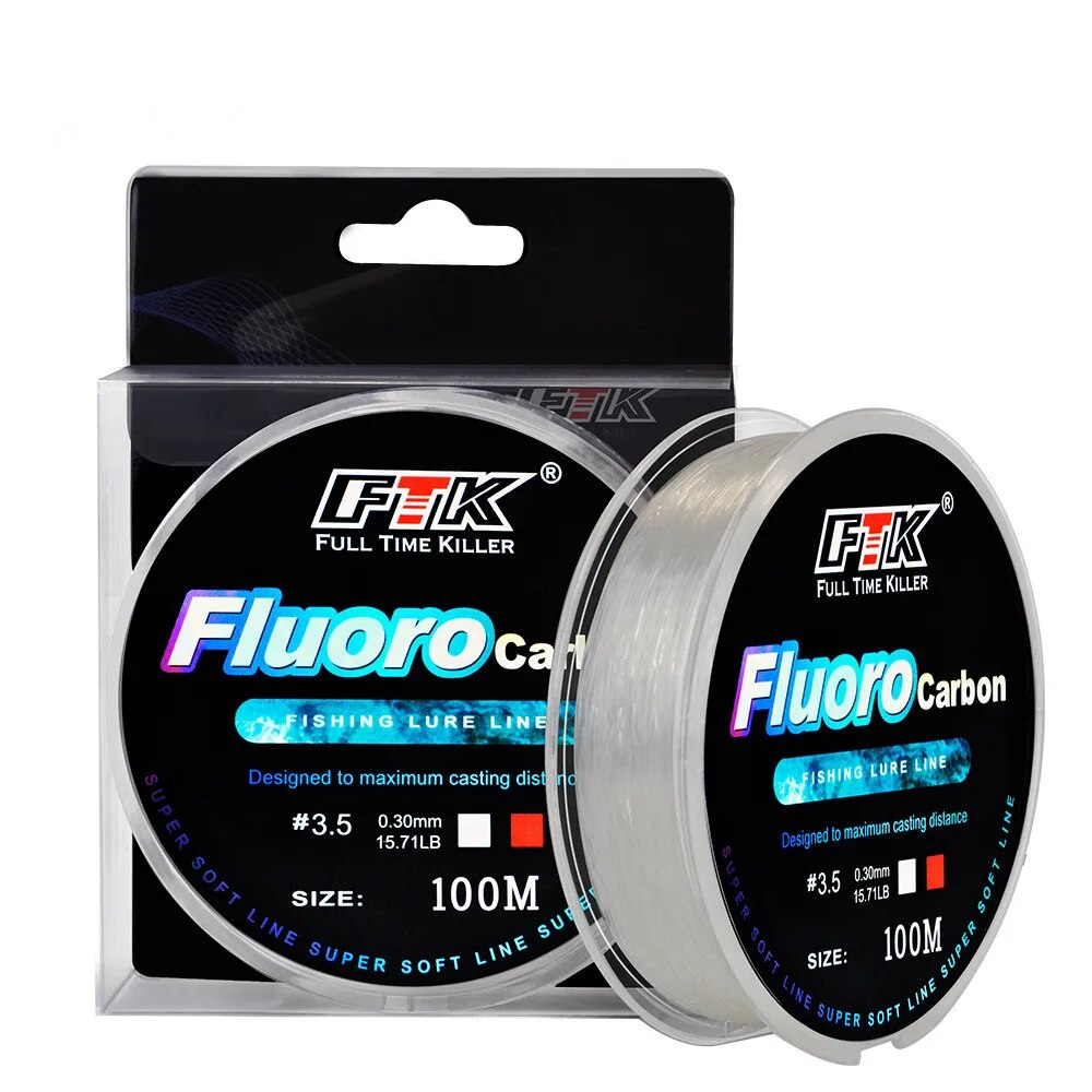 100m Fluorocarbon Bait Fishing - đánh giá và giá Copolymer Line