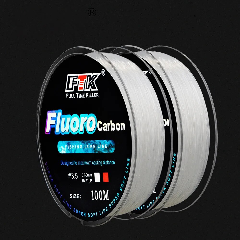 100m Fluorocarbon Bait Fishing - đánh giá và giá Copolymer Line
