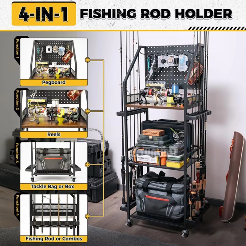 Fishing Gear Storage Shelf, Fi - đánh giá và giá Fishing Line Spooler