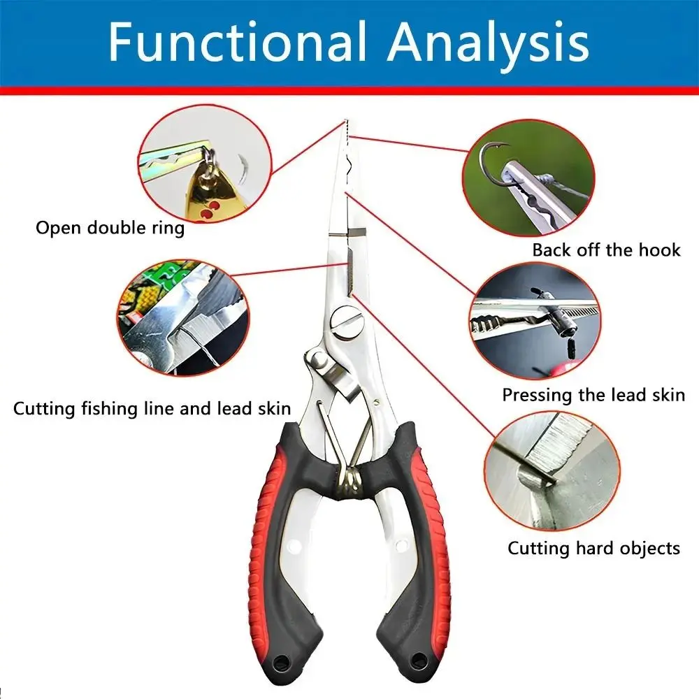 Stainless Steel Fishing Pliers - đánh giá và giá Saltwater Line